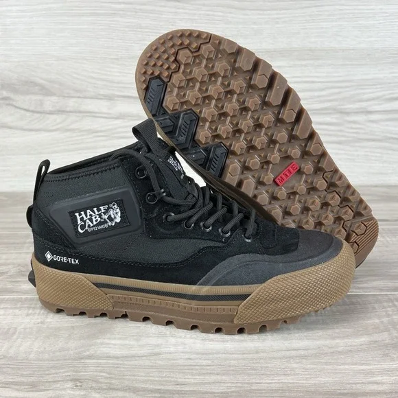 Vans MTE Half Cab GORE-TEX Insulated Shoe Black Gum Size Mens 6.5 / Women's 8